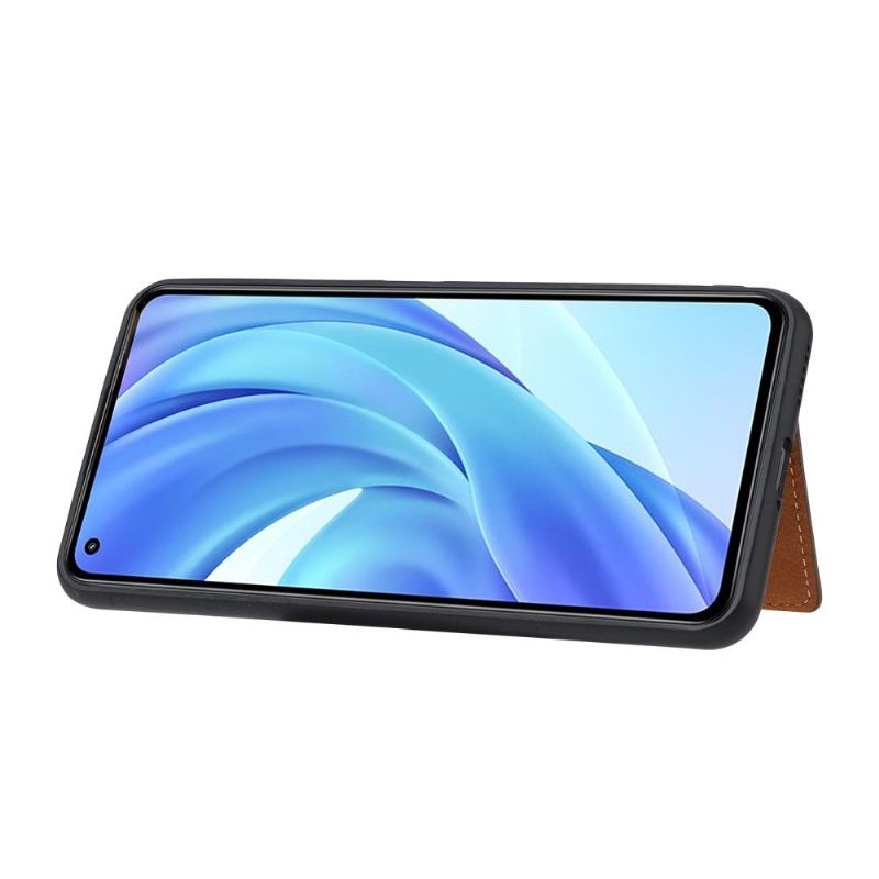 Coque Xiaomi 11 Lite 5G NE / Mi 11 Lite / Lite 5G effet cuir avec multi compartiments