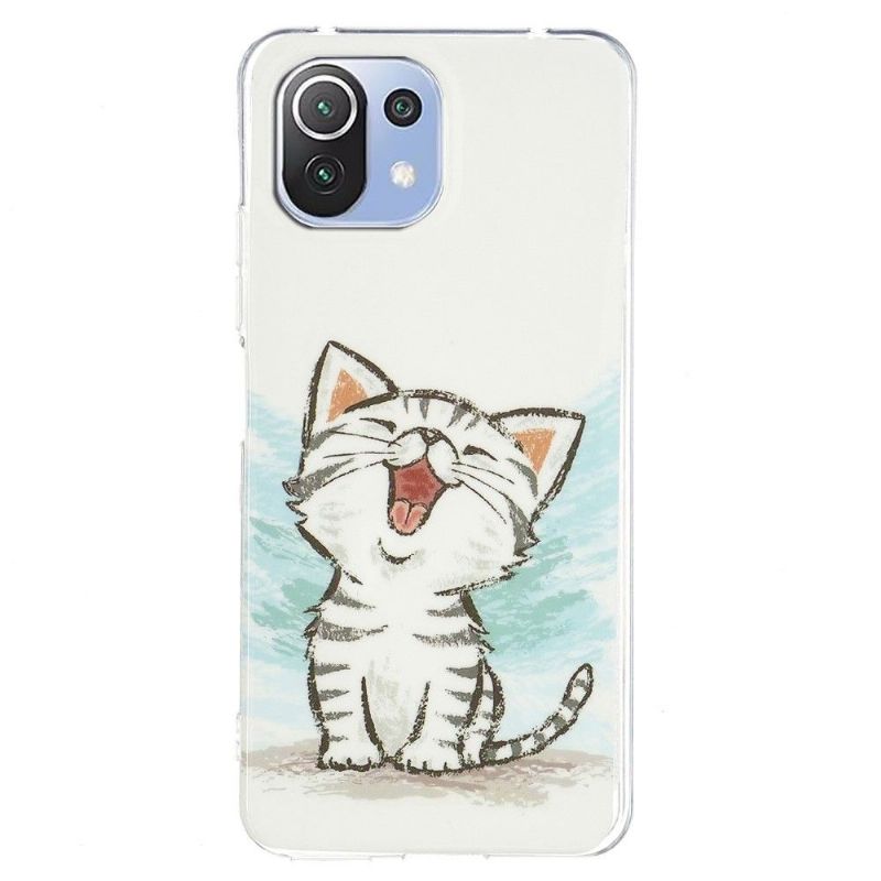 Coque Xiaomi 11 Lite 5G NE / Mi 11 Lite / Lite 5G Fluorescente Chat content