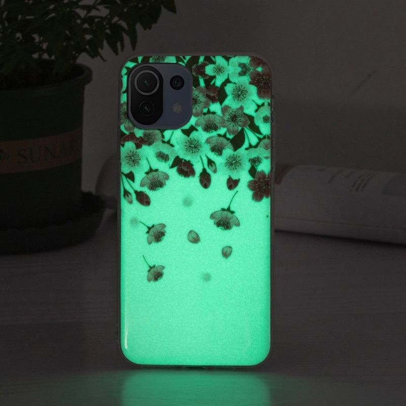 Coque Xiaomi 11 Lite 5G NE / Mi 11 Lite / Lite 5G Fluorescente Fleurs