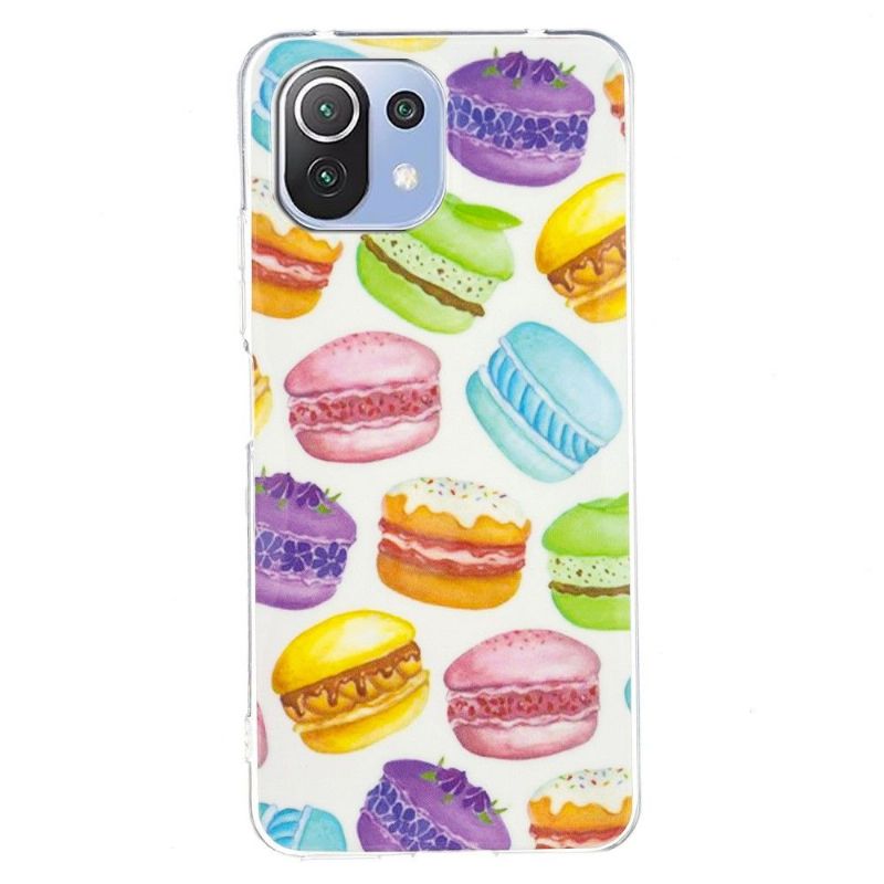 Coque Xiaomi 11 Lite 5G NE / Mi 11 Lite / Lite 5G Fluorescente Macarons