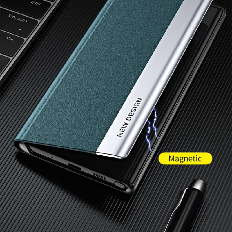 Etui Xiaomi 11 Lite 5G NE / Mi 11 Lite / Lite 5G Business effet cuir Magnet