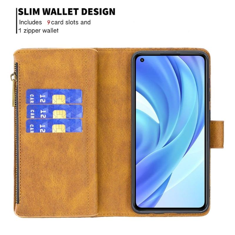 Housse portefeuille Xiaomi 11 Lite 5G NE / Mi 11 Lite / Lite 5G papillon volant