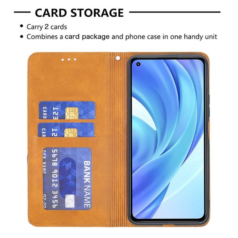 Housse Xiaomi 11 Lite 5G NE / Mi 11 Lite / Lite 5G Célinia Style Cuir Porte Cartes