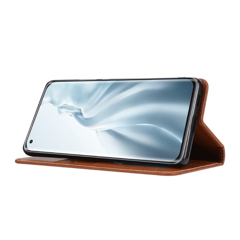 Housse Xiaomi 11 Lite 5G NE / Mi 11 Lite / Lite 5G Stand Case effet cuir