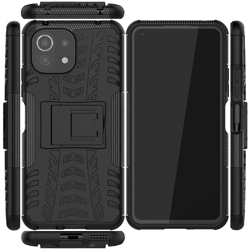 Xiaomi 11 Lite 5G NE / Mi 11 Lite / 5G - Coque antidérapante avec support intégré