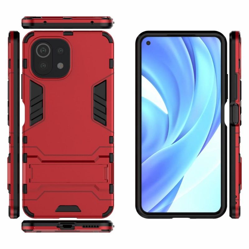 Xiaomi 11 Lite 5G NE / Mi 11 Lite / 5G - Coque Cool Guard avec support intégré