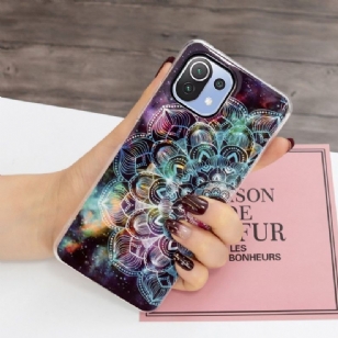 Xiaomi 11 Lite 5G NE / Mi 11 Lite / 5G - Coque Luminous Mandala Coloré