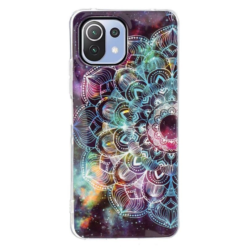 Xiaomi 11 Lite 5G NE / Mi 11 Lite / 5G - Coque Luminous Mandala Coloré