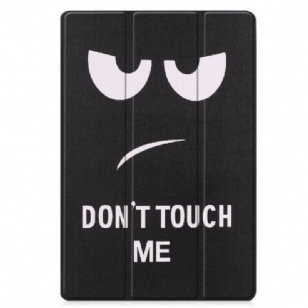 Smart Case Samsung Galaxy Tab S8 Plus / S7 Plus Renforcée Don't Touch Me