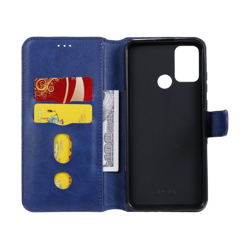 Housse Honor 9A Classique Effet Cuir Porte Cartes