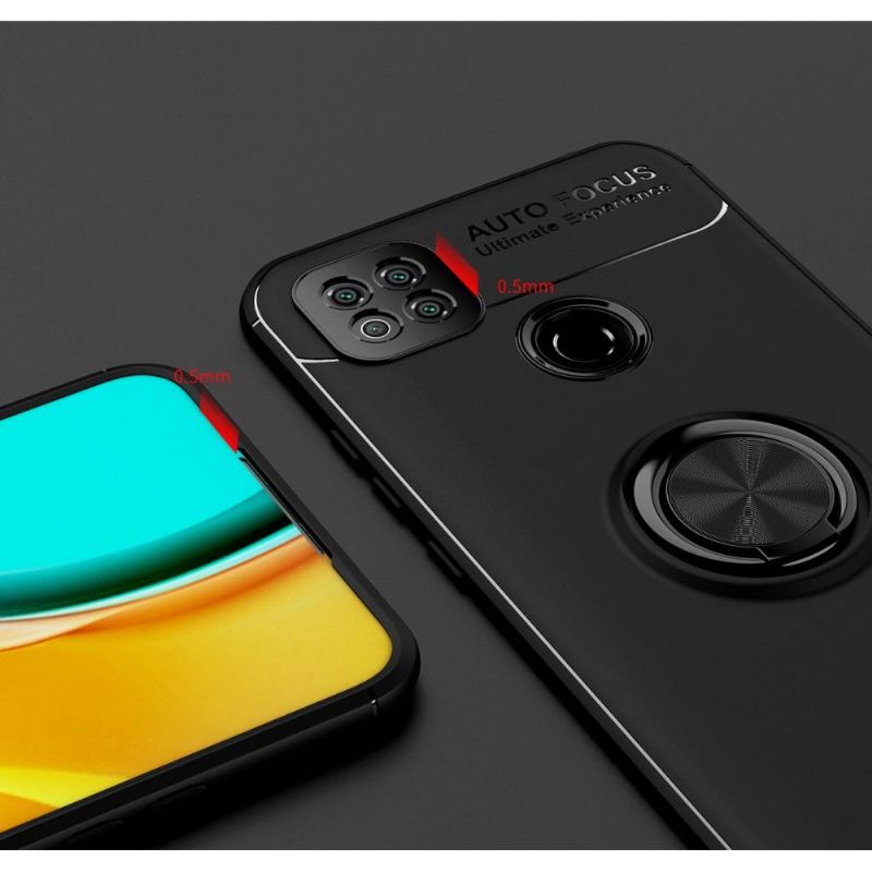 Coque Xiaomi Redmi 9C silicone avec support rotatif