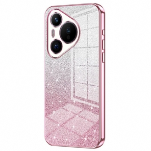 Coque Huawei Pura 70 Paillettes Dégradées