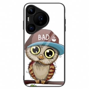 Coque Huawei Pura 70 Verre Trempé Bad hibou