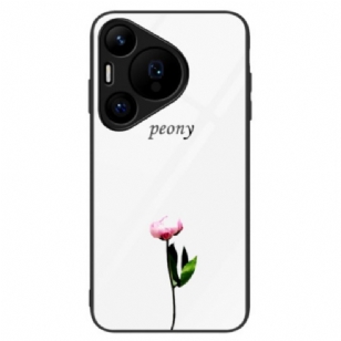 Coque Huawei Pura 70 Verre Trempé Pivoine