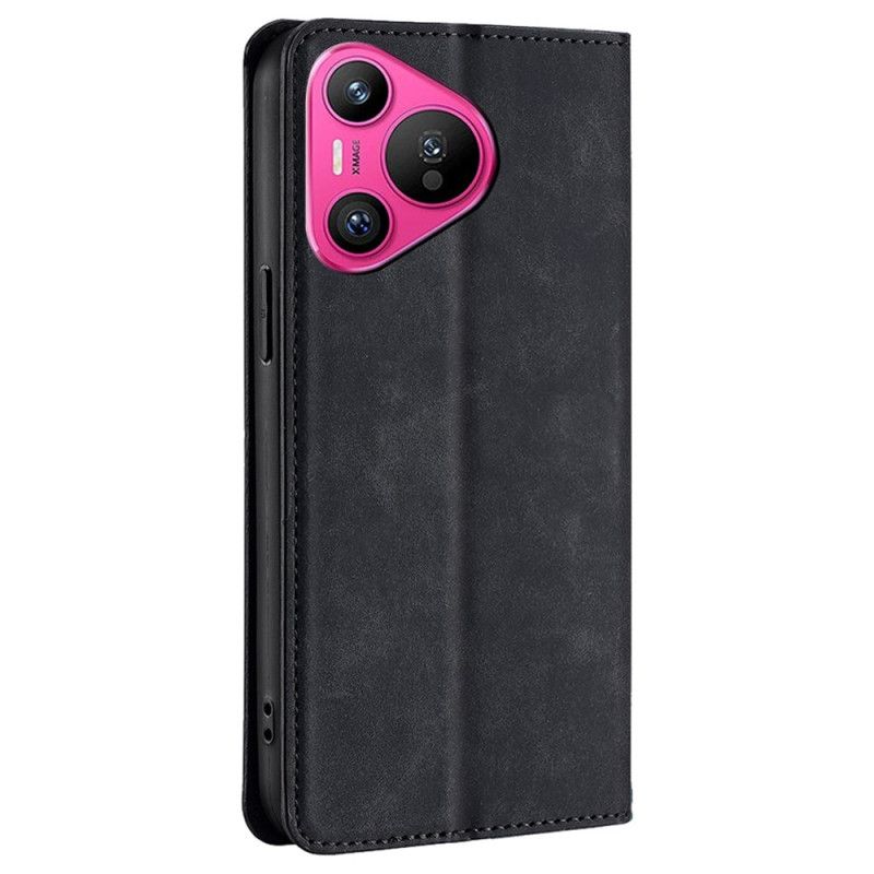 Flip Cover Huawei Pura 70 Effet Cuir