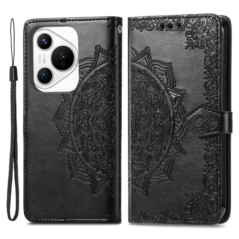 Housse Huawei Pura 70 Mandala Baroque à Lanière