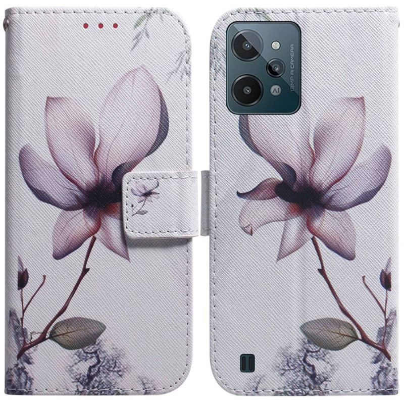 Housse Realme C31 Fleur Rose