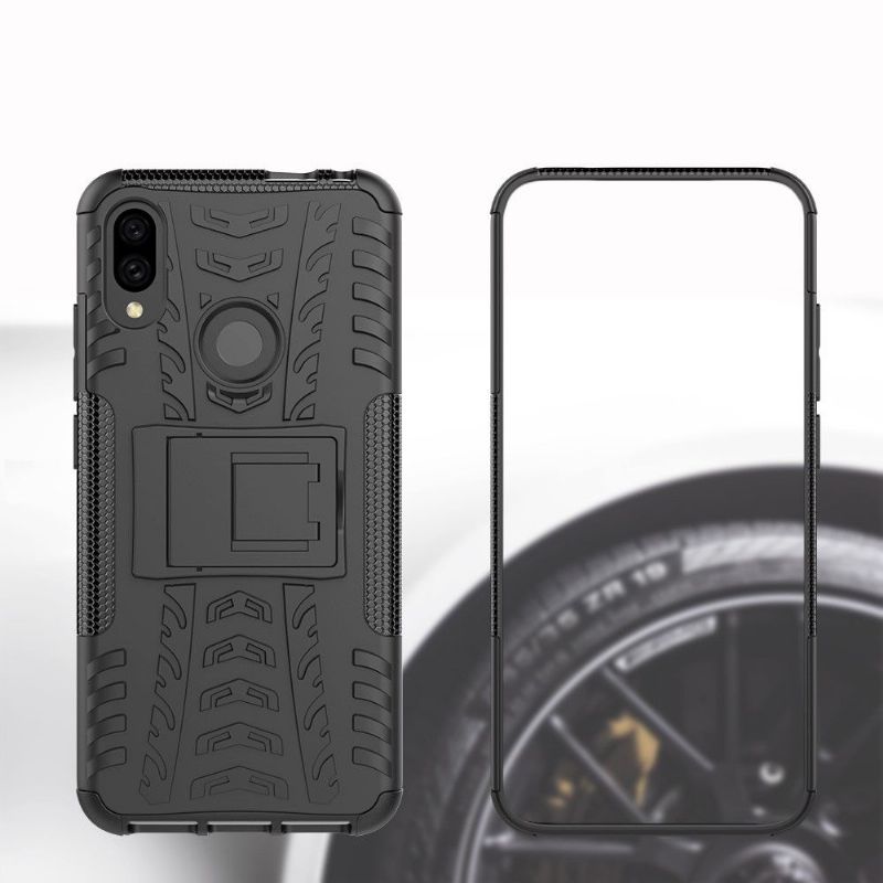 Xiaomi Redmi Note 7 - Coque antidérapante avec support intégré