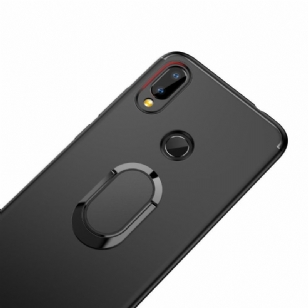 Xiaomi Redmi Note 7 - Coque effet mat avec support magnétique