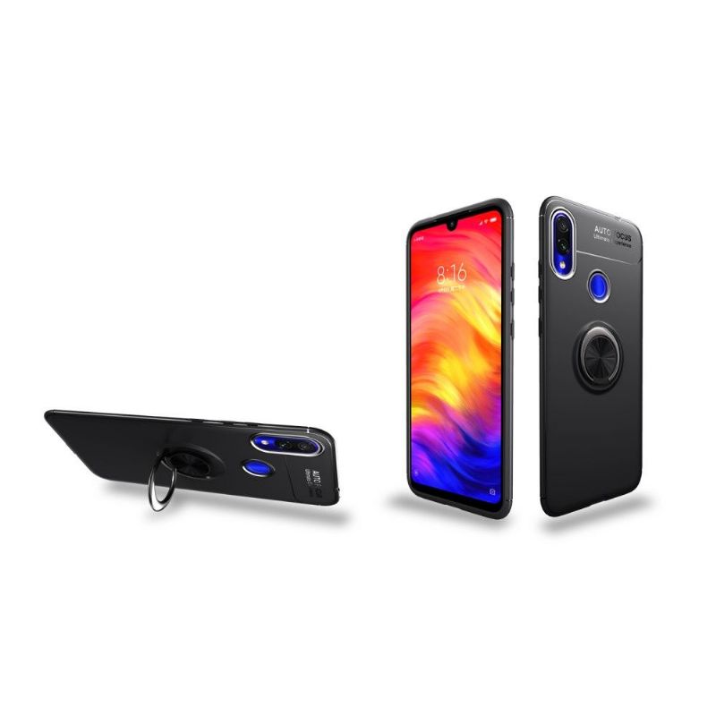 Xiaomi Redmi Note 7 - Coque gel avec support rotatif