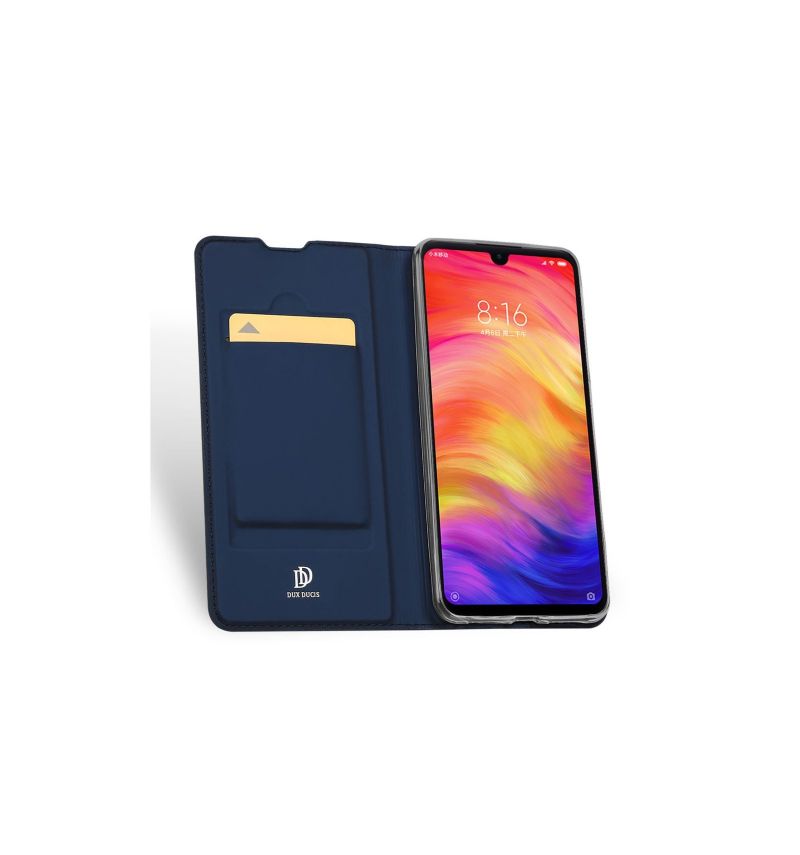 Xiaomi Redmi Note 7 - Étui Business imitation cuir