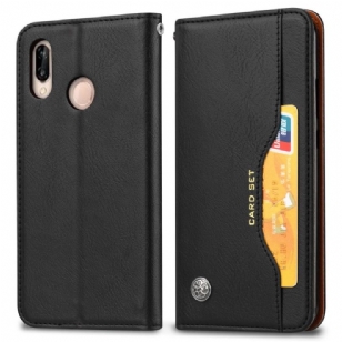 Xiaomi Redmi Note 7 - Housse cuir stand case portefeuille