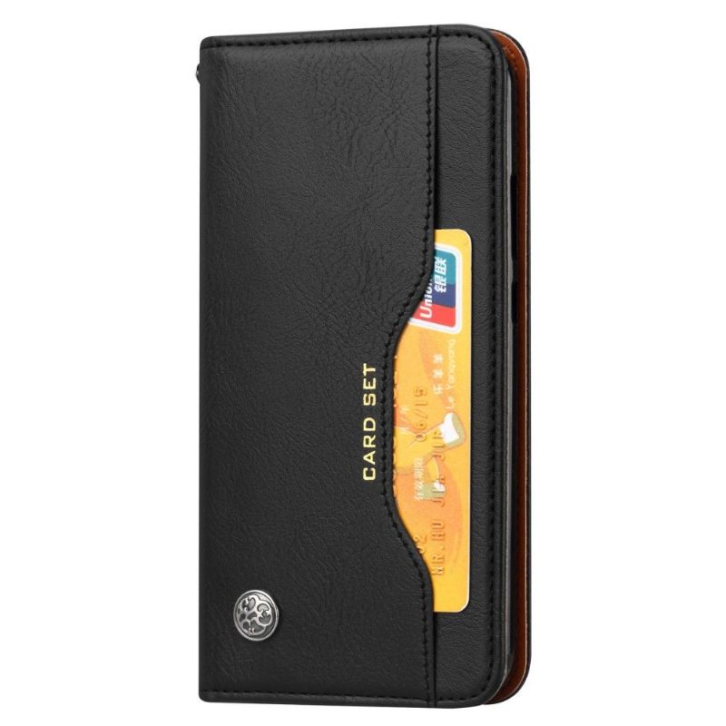 Xiaomi Redmi Note 7 - Housse cuir stand case portefeuille