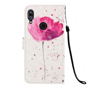 Xiaomi Redmi Note 7 - Housse Pink flower