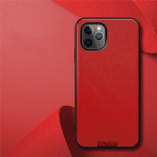 Coque iPhone 11 Pro Max Color Style Effet Cuir