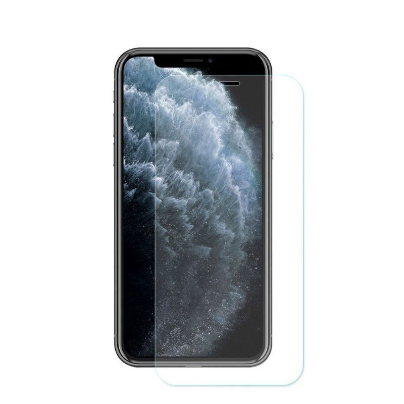 Coque iPhone 11 Pro Max Effet Toile + Film en verre trempé