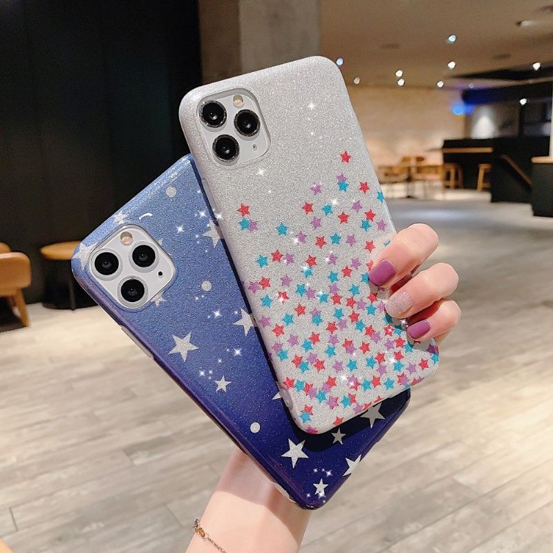 Coque iPhone 11 Pro Max Glamour étoiles