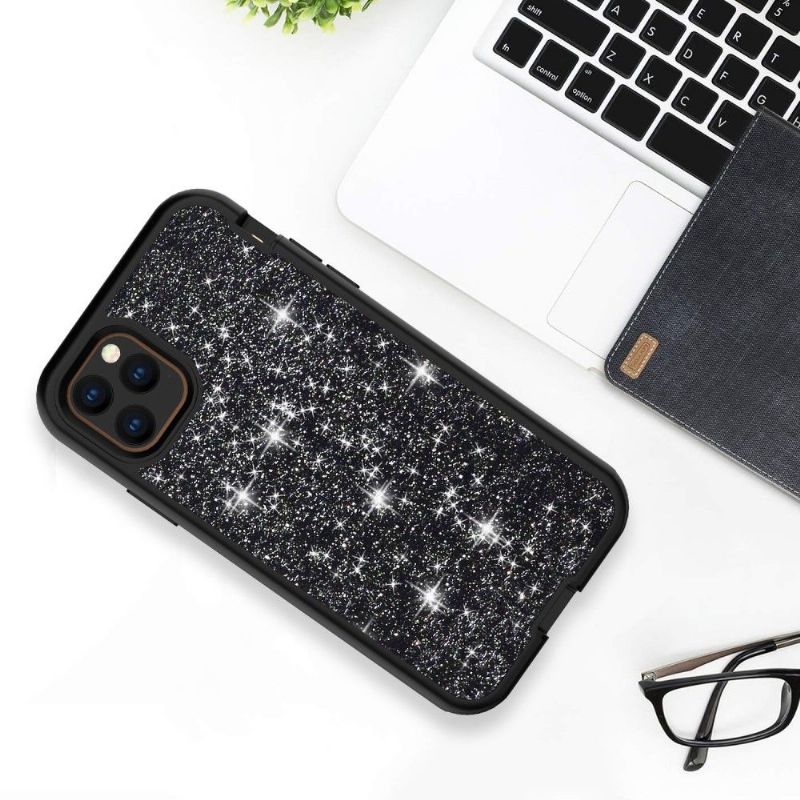 Coque iPhone 11 Pro Max Hybride Antichoc Paillettes