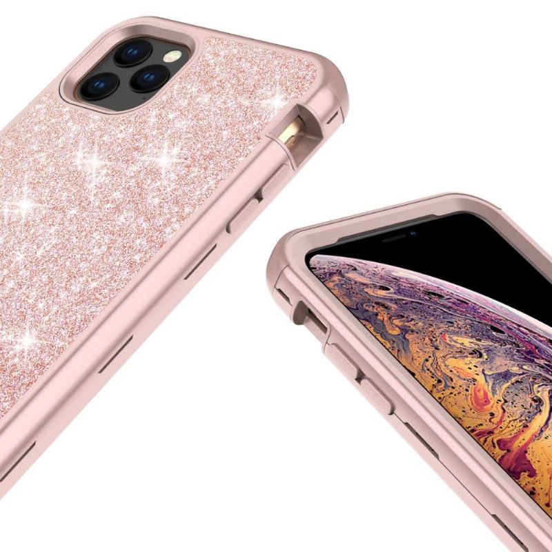 Coque iPhone 11 Pro Max Hybride Antichoc Paillettes