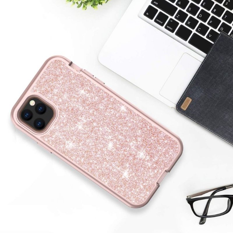 Coque iPhone 11 Pro Max Hybride Antichoc Paillettes