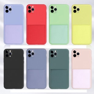 Coque iPhone 11 Pro Max Mia silicone porte carte