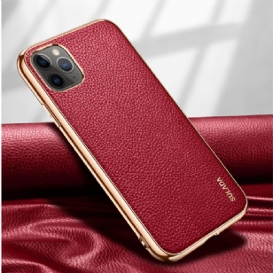 Coque iPhone 11 Pro Max SULADA effet cuir grainé