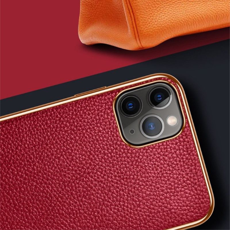 Coque iPhone 11 Pro Max SULADA effet cuir grainé