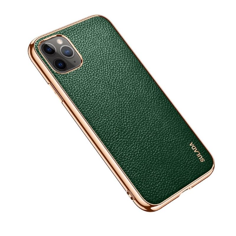 Coque iPhone 11 Pro Max SULADA effet cuir grainé