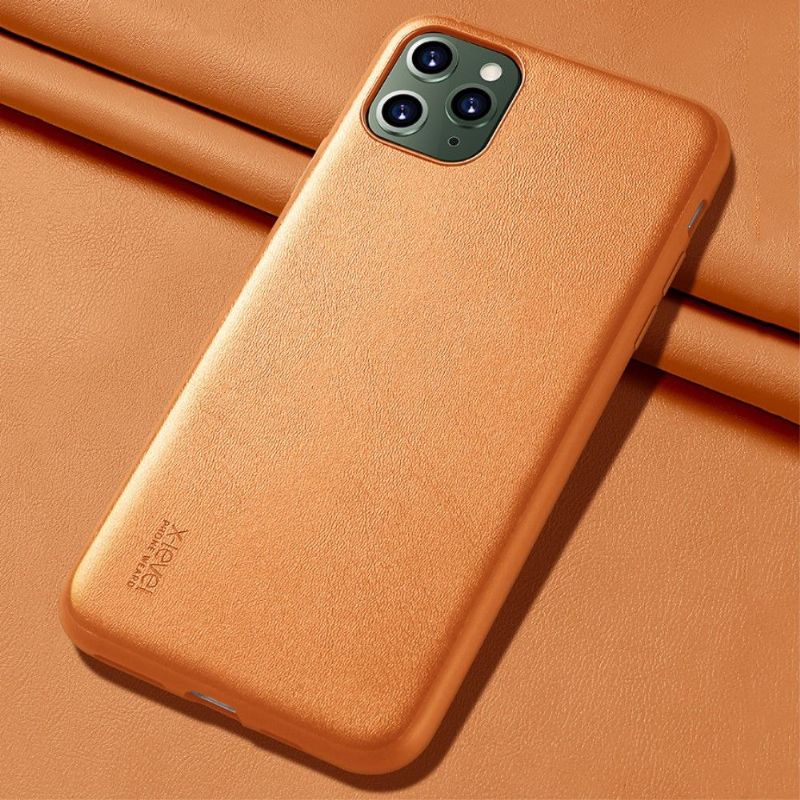 Coque iPhone 11 Pro Max X-LEVEL imitation cuir