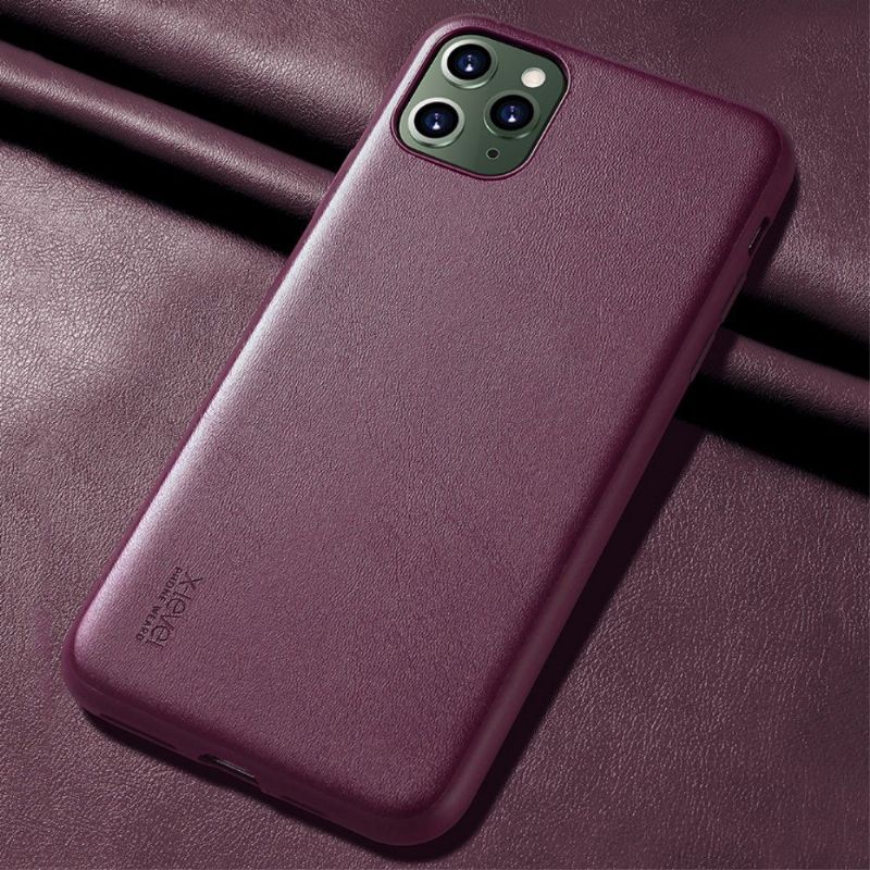 Coque iPhone 11 Pro Max X-LEVEL imitation cuir