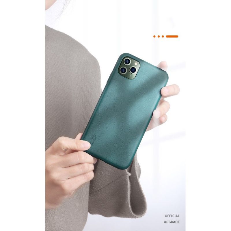 Coque iPhone 11 Pro Max X-LEVEL imitation cuir