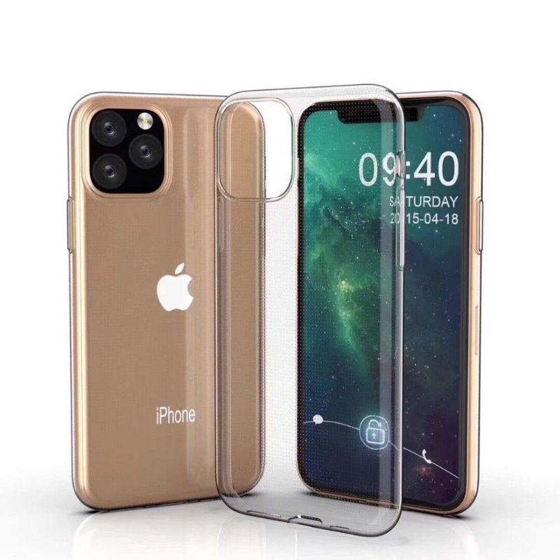 Coque transparente silicone pour iPhone 11 Pro Max