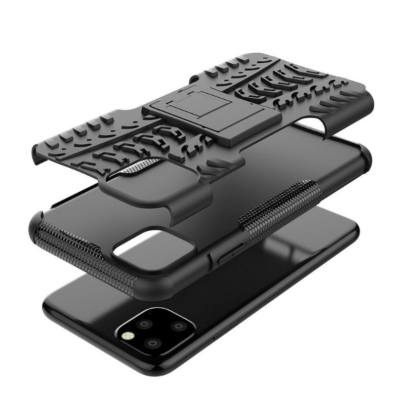 iPhone 11 Pro Max - Coque antidérapante avec support intégré