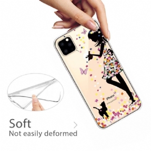 iPhone 11 Pro Max - Coque Dame Papillons