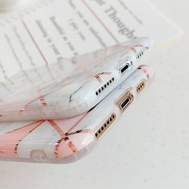 iPhone 11 Pro Max - Coque motifs géométriques