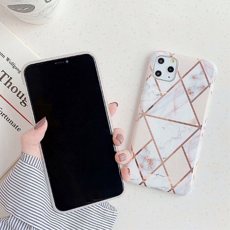 iPhone 11 Pro Max - Coque motifs géométriques