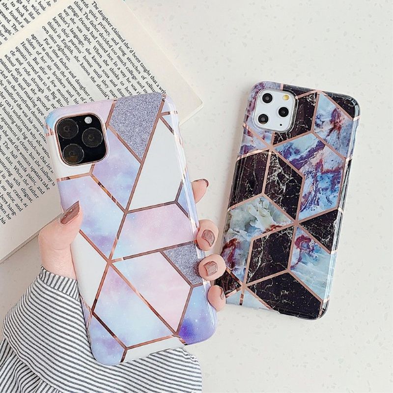 iPhone 11 Pro Max - Coque motifs géométriques