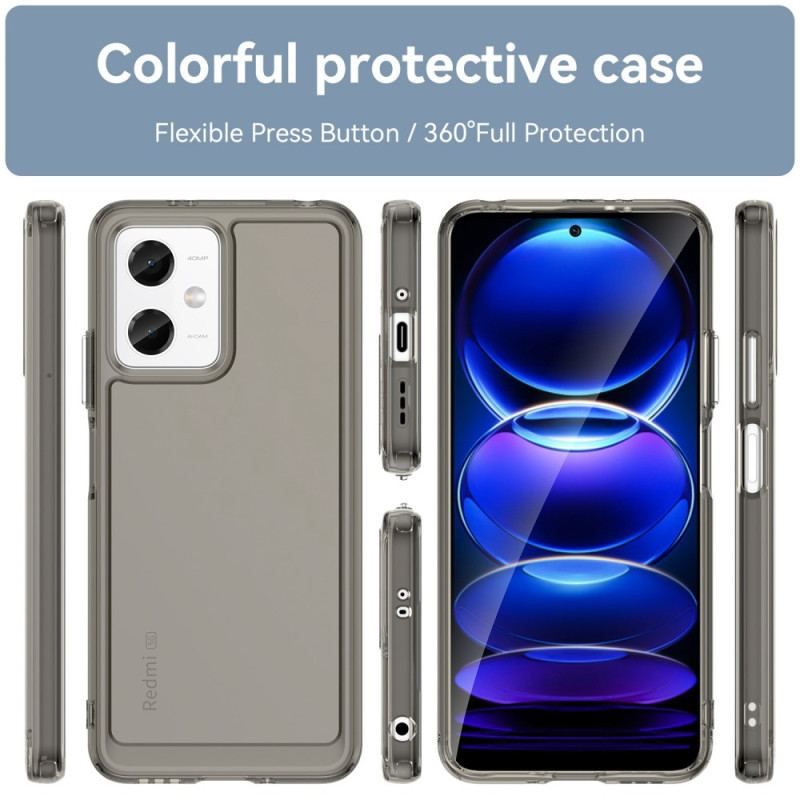 Coque Xiaomi Redmi Note 12/Poco X5 5G Transparente Candy Series