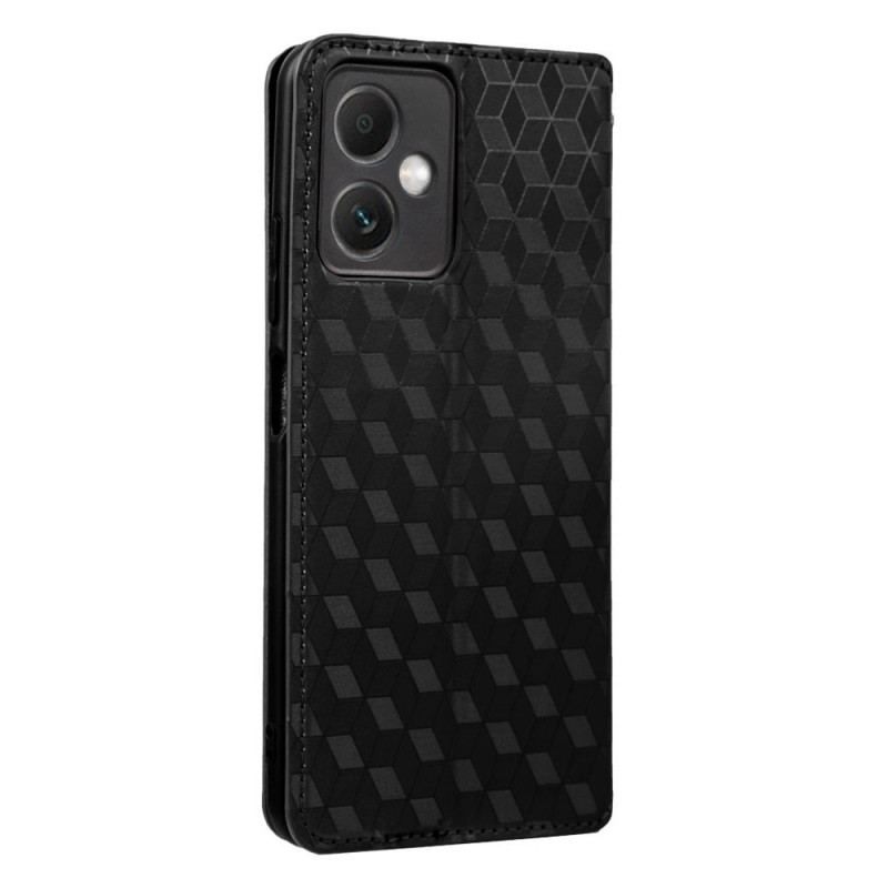 Flip Cover Xiaomi Redmi Note 12/Poco X5 5G Motif 3D