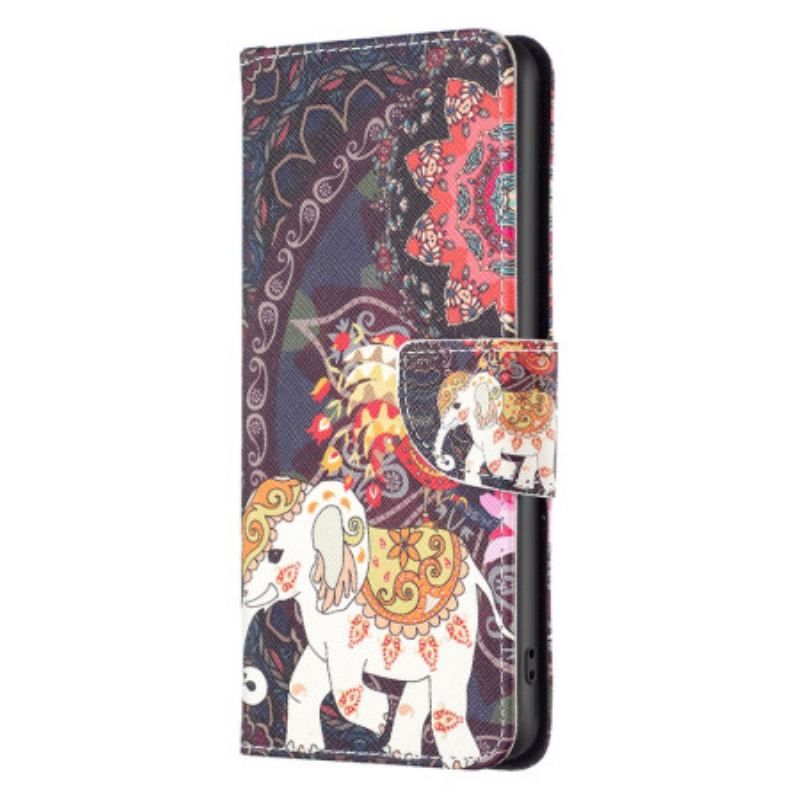 Housse Xiaomi Redmi Note 12/Poco X5 5G Éléphant Tribal